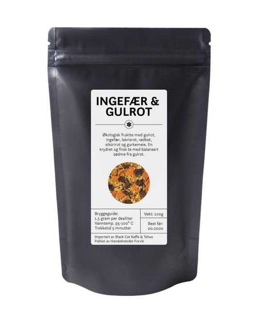 Hovedbilde Gulrot & ingefær te